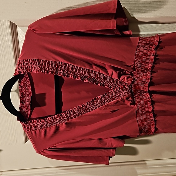 BCBG Pink Blouse Size M - Picture 2 of 6